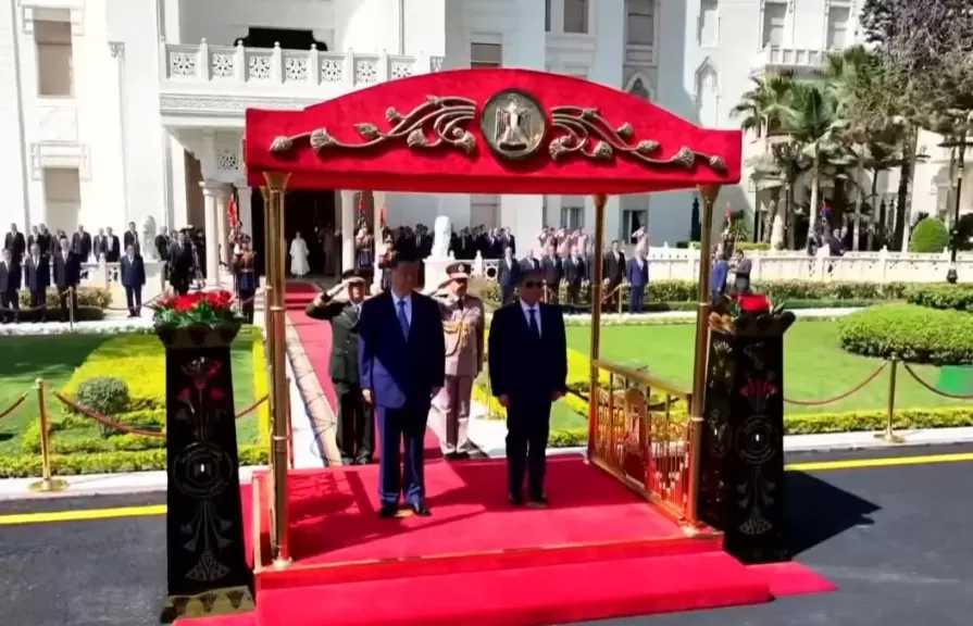 الرئيس السيسي يشيد بالدعم والتأييد الصيني لحقوق الشعب الفلسطيني ومبدأ حل الدولتين