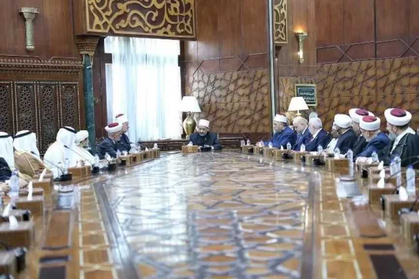 شيخ الأزهر: علماء الأمة مطالبون بقيادة «معركة الرواية» دفاعًا عن الحق الفلسطيني