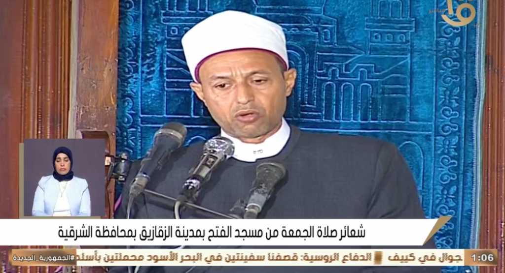 خطيب مسجد الفتح بالشرقية: حب الوطن والحفاظ على مقدراته من دروس السيرة النبوية