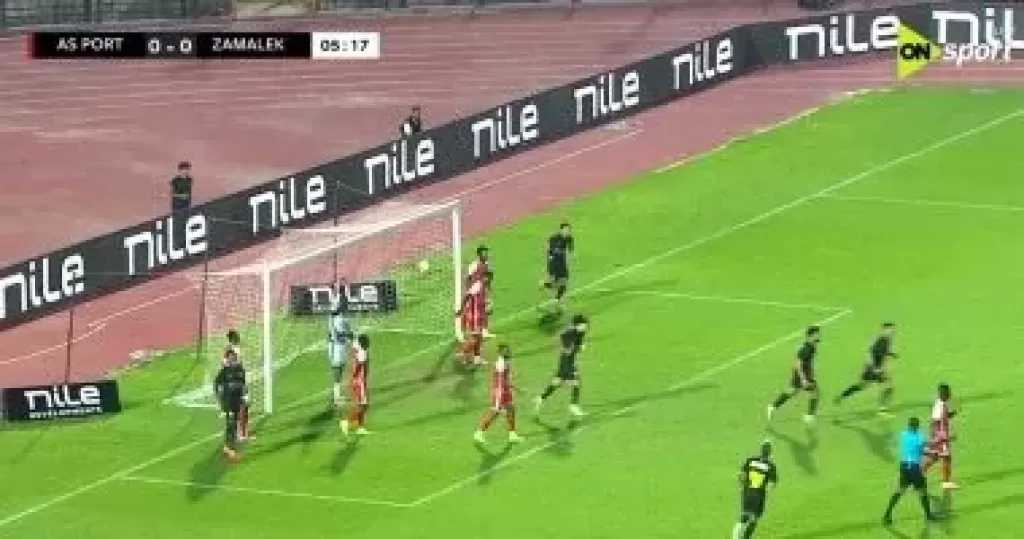 محمد شحاتة يسجل الهدف الأول للزمالك أمام بطل جيبوتى فى أبطال أفريقيا