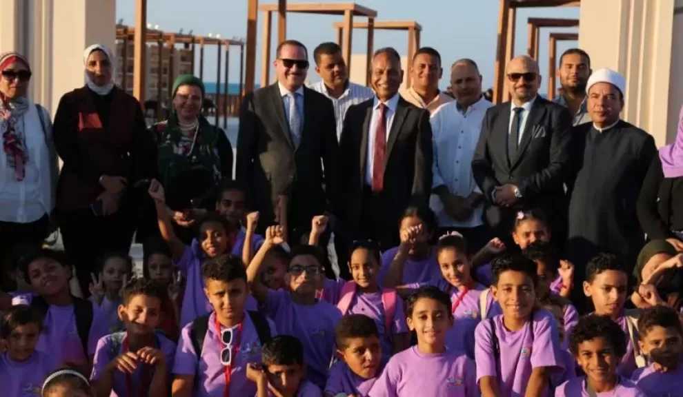 الأعلى للشئون الإسلامية يختتم فعاليات صيفنا بهجة برحلة استثنائية لأطفال البرنامج إلى العلمين الجديدة
