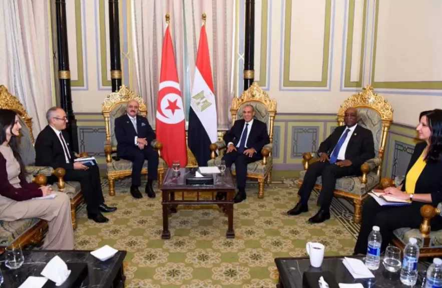 وزير الخارجية يؤكد الحرص على توسيع مجالات التعاون مع تونس لتعزيز الشراكة الاقتصادية