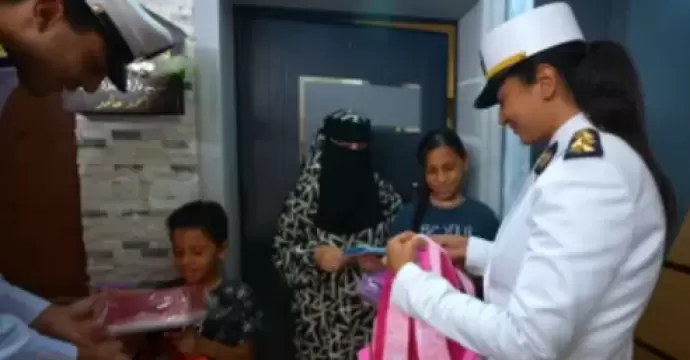 قبل انطلاق العام الدراسي.. الداخلية توزع حقائب مدرسية مجانية على الأطفال بجميع المحافظات