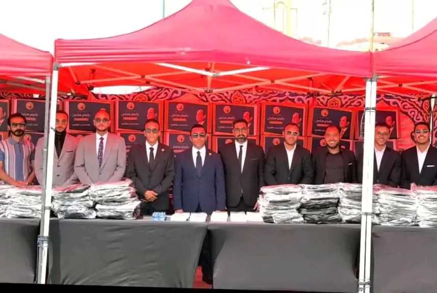 ضمن مبادرة «أهلاً مدارس».. أمانة شباب القاهرة بـ«حُماة الوطن» توزّع الشنط المدرسية على الأسر الأكثر احتياجًا