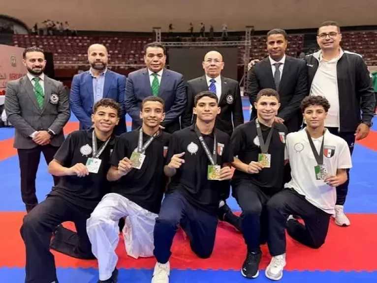منتخب مصر يتوج بـ11 ميدالية في بطولة أفريقيا للكاراتيه