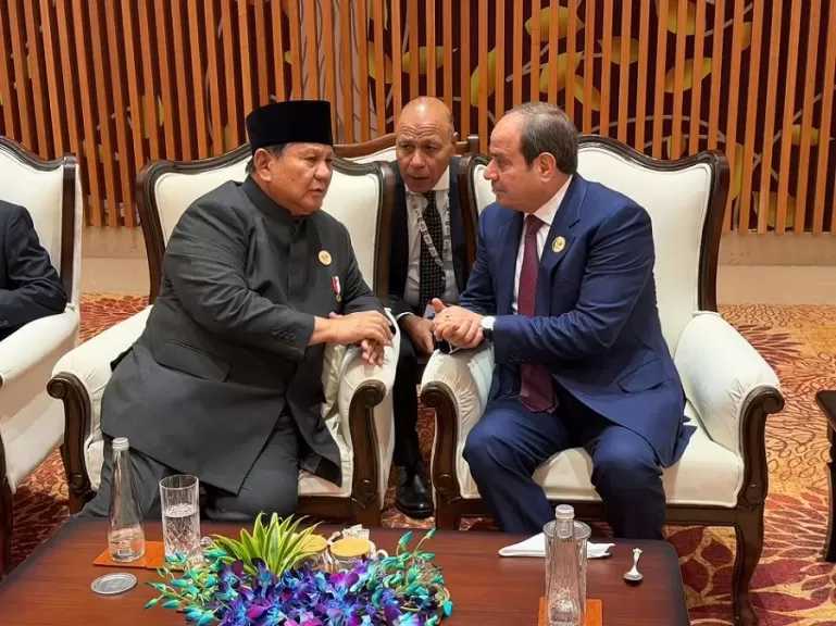 الرئيس السيسي ونظيره الإندونيسي يؤكدان أن فلسطين هي القضية المركزية في المنطقة