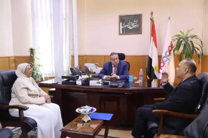 الهيئة القومية لضمان جودة التعليم والاعتماد (نقاء) تستقبل الملحق الثقافي لجمهورية اليمن الشقيق بمصر