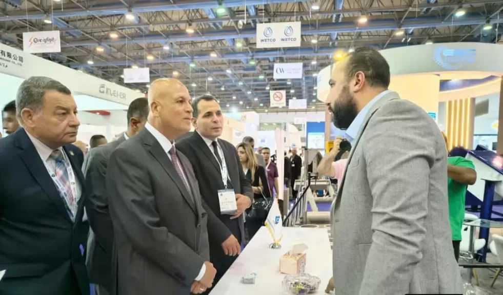 نائب وزيرة الإسكان للمرافق يفتتح فعاليات الدورة الثانية من المعرض والمؤتمر العربي الإفريقي للاستثمار في المياه والطاقة