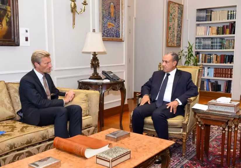 وزير الخارجية يستقبل القائم بأعمال المدير التنفيذي لبرنامج الأغذية العالمي