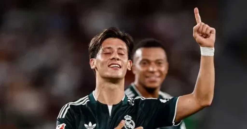 إلتشى ضد ريال مدريد.. ثنائية لمبابى فى الشوط الأول بالدورى الإسبانى