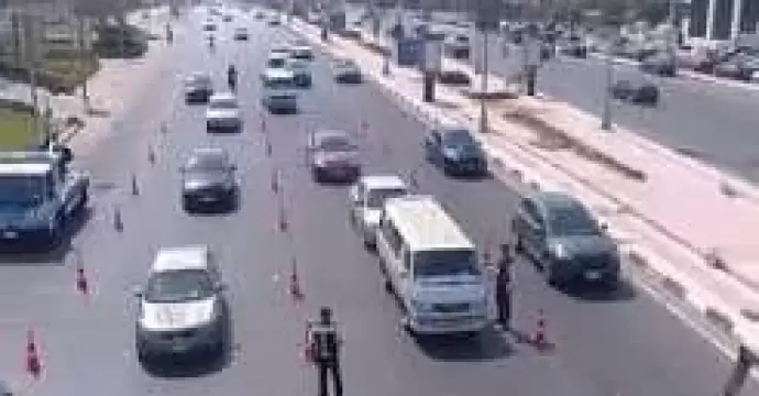 كثافات مرورية متوسطة بعدد من الطرق والمحاور الرئيسية صباح الخميس