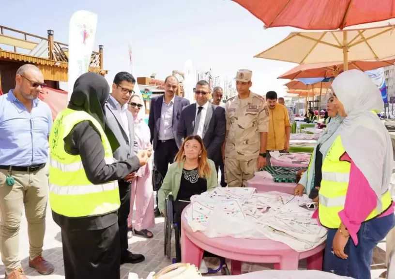 ”القومي للأشخاص ذوي الإعاقة” يفتتح المعرض الثالث عشر لمنتجات الأشخاص ذوي الإعاقة لهذا العام بمحافظة مطروح