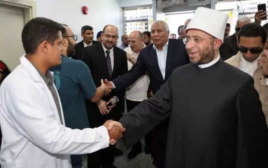 وزير الأوقاف يشهد افتتاح مركز سلمان الطبي بقرية الخربة ببئر العبد لخدمة أبناء سيناء