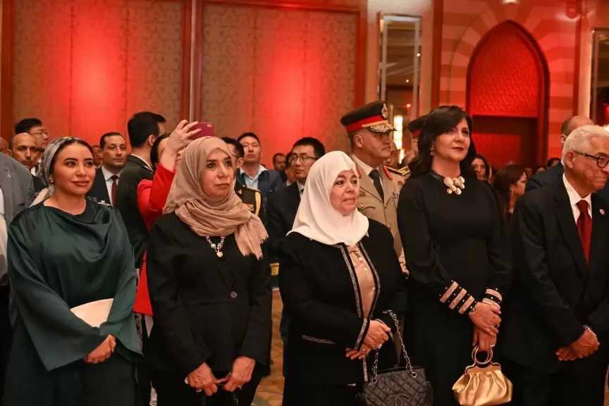 مؤسسة أبو العينين عضو التحالف الوطني تشارك في الاحتفال باليوم الوطني الصيني