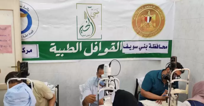 رئيس الوزراء يستعرض نتائج قافلة طبية شاملة بقرية إقفهص