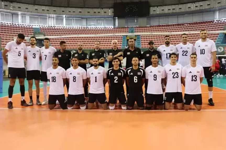 منتخب مصر للكرة الطائرة يواجه الجزائر في ربع نهائي بطولة أفريقيا