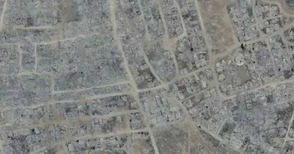 صور جوية إسرائيلية عالية الدقة تكشف حجم الدمار في غزة