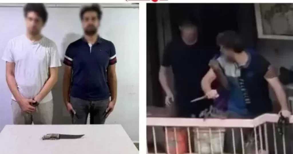 مشاجرة أسرية بشرفة العقار.. ضبط شقيقين في واقعة فيديو التعدي بأكتوبر