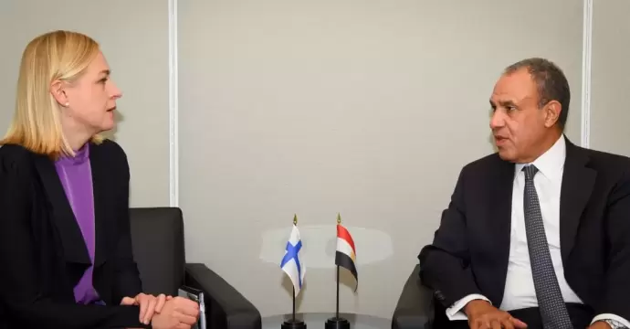 وزير الخارجية خلال لقاء بنظيرته الفنلندية: يجب خفض التصعيد بالمنطقة وتغليب الحلول الدبلوماسية
