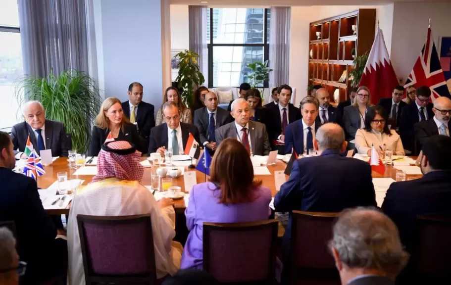 وزير الخارجية يؤكد ضرورة ضمان النفاذ الإنساني المستدام إلى غزة أثناء مشاركته في المائدة المستديرة الوزارية حول النفاذ الإنساني والرعاية الصحية