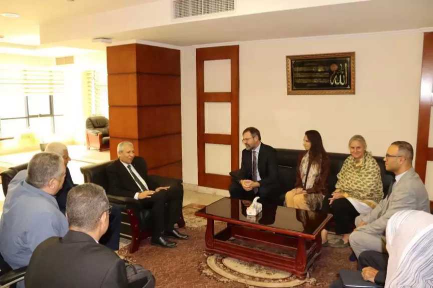 جهاز حماية وتنمية البحيرات والثروة السمكية يستقبل وفد هيئة مصايد أسماك البحر المتوسط (GFCM)