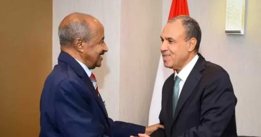 وزير الخارجية ونظيره الإريتري يبحثان سبل تعزيز العلاقات الثنائية والتنسيق إزاء القضايا الإقليمية