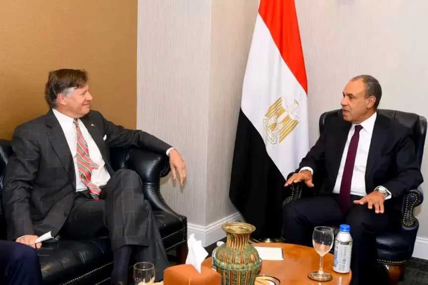 وزير الخارجية يبحث مع نائب وزير الخارجية الأمريكي العلاقات الثنائية الاستراتيجية بين مصر والولايات المتحدة