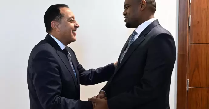 رئيس الوزراء يلتقي نائب رئيس جمهورية تنزانيا المتحدة بالعلمين الجديدة.. صور