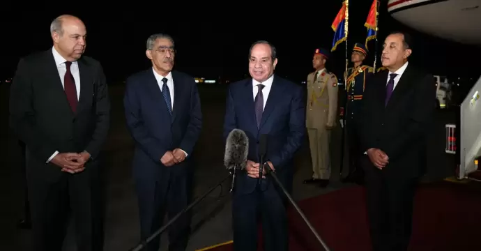 الرئيس السيسي يعود لأرض الوطن بعد ختام جولة آسيوية شملت كوريا الجنوبية وماليزيا وإندونيسيا